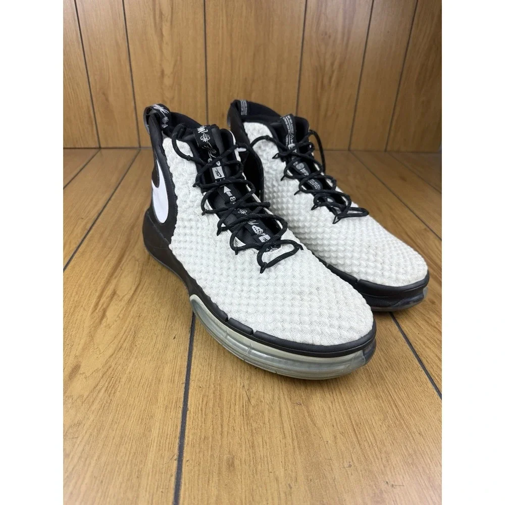 Nike AlphaDunk‎ TB Promo White Black Athletic Shoes Men's Size 18 (CN9491-001)